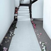 50 ft long Glittered Wedding Aisle Runner