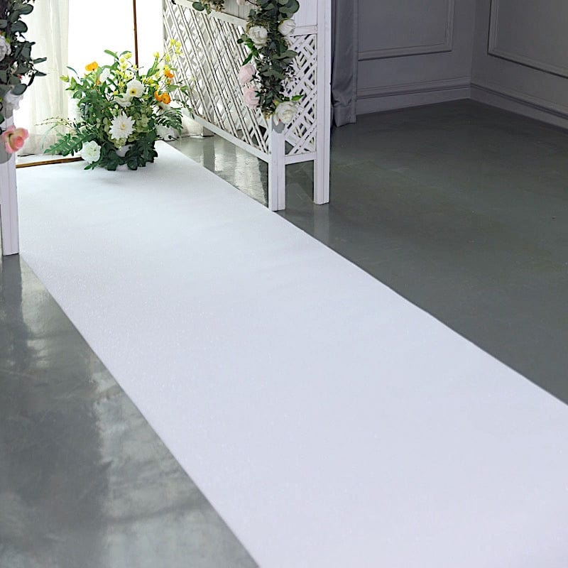 50 ft long Glittered Wedding Aisle Runner