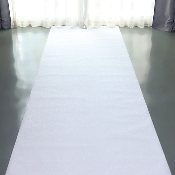 50 ft long Glittered Wedding Aisle Runner
