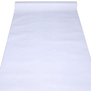 50 ft long Glittered Wedding Aisle Runner RUNER_GLIT01_50_WHT