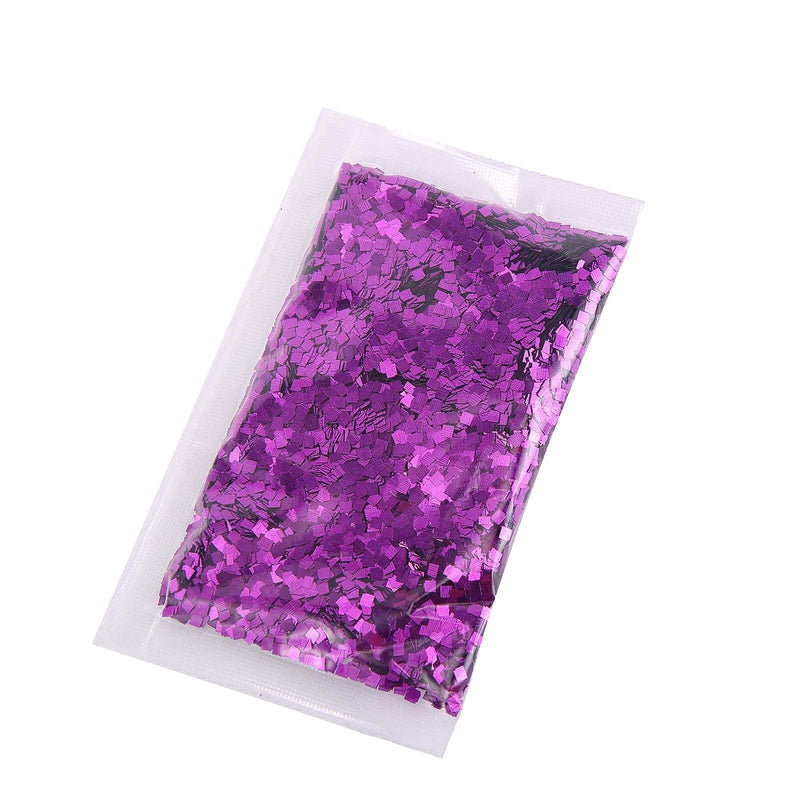 50 grams Sparkly Chunky DIY Art Confetti Glitter BOTT_GLIT_002_PURP