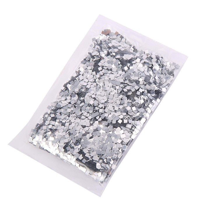 50 grams Sparkly Chunky DIY Art Confetti Glitter BOTT_GLIT_002_SILV
