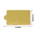 50 Metallic 4" Rectangular Cake Boards Disposable Mini Dessert Trays - Gold CAKE_CARB009_REC_GOLD