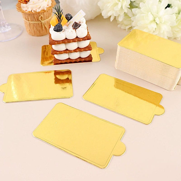 High-Gloss Gold Round Cake Boards - 8