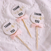 50 pcs 1.5" Grosgrain Polyester Pre Tied Ribbon Bows