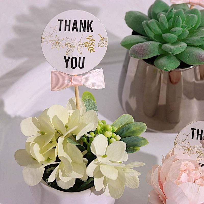 50 pcs 1.5" Grosgrain Polyester Pre Tied Ribbon Bows