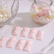 50 pcs 1.5" Grosgrain Polyester Pre Tied Ribbon Bows