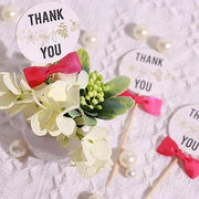 50 pcs 1.5" Grosgrain Polyester Pre Tied Ribbon Bows