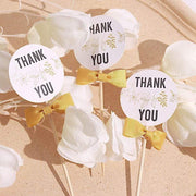 50 pcs 1.5" Grosgrain Polyester Pre Tied Ribbon Bows