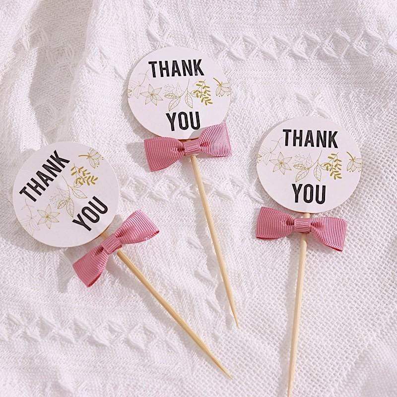 50 pcs 1.5" Grosgrain Polyester Pre Tied Ribbon Bows