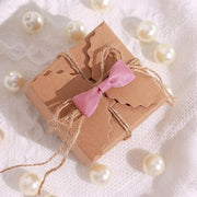 50 pcs 1.5" Grosgrain Polyester Pre Tied Ribbon Bows