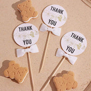 50 pcs 1.5" Grosgrain Polyester Pre Tied Ribbon Bows