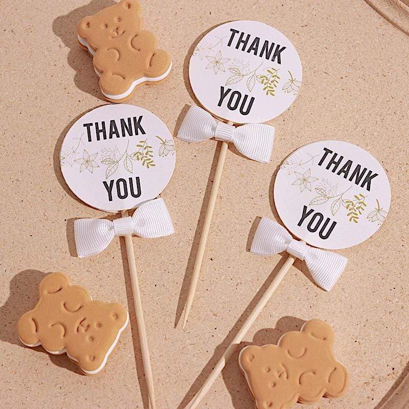 50 pcs 1.5" Grosgrain Polyester Pre Tied Ribbon Bows