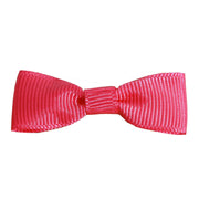 50 pcs 1.5" Grosgrain Polyester Pre Tied Ribbon Bows RIB_BOW_GROS01_FUSH