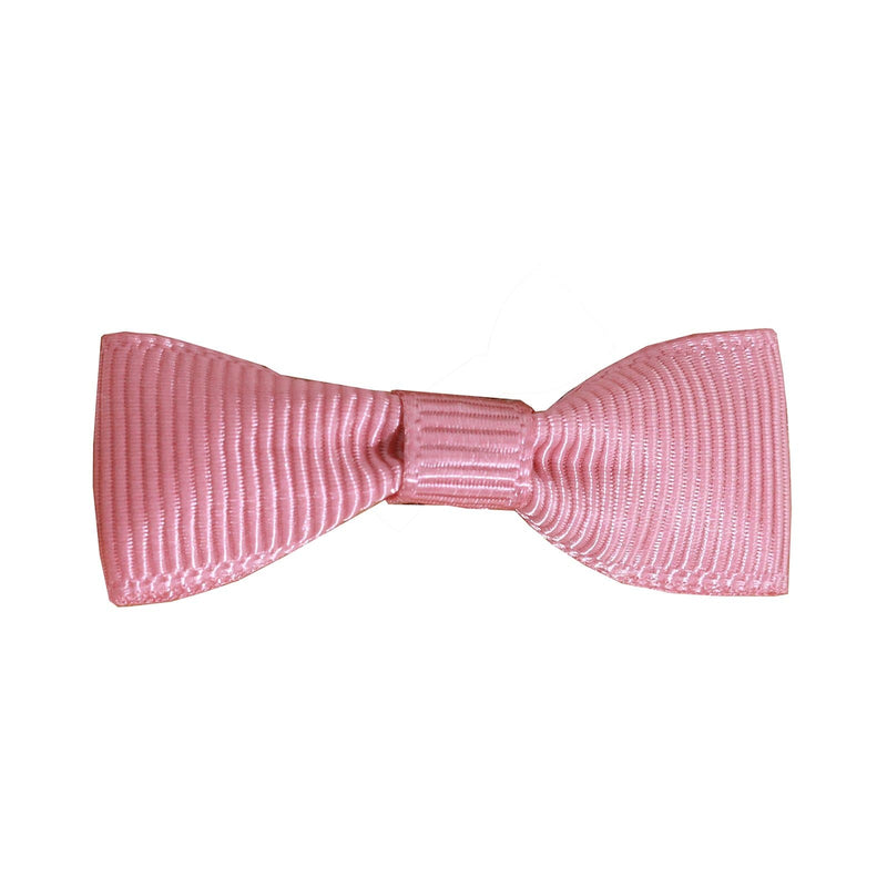 50 pcs 1.5" Grosgrain Polyester Pre Tied Ribbon Bows RIB_BOW_GROS01_MAUV