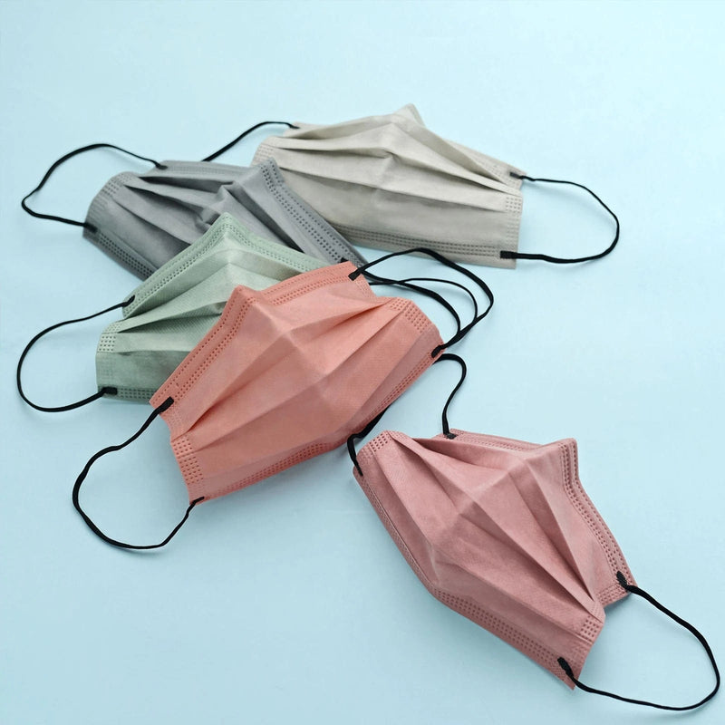 50 pcs 3-Layer Disposable Face Masks Protective Covers - Assorted CARE_MASK01_MIX1