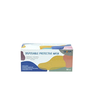 50 pcs 3-Layer Disposable Face Masks Protective Covers - Assorted CARE_MASK01_MIX1