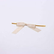 50 pcs 3" Pre Tied Satin Ribbon Twist Tie Bows