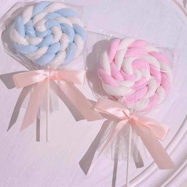 50 pcs 3" Pre Tied Satin Ribbon Twist Tie Bows