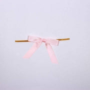 50 pcs 3" Pre Tied Satin Ribbon Twist Tie Bows