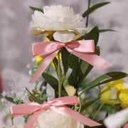 50 pcs 3" Pre Tied Satin Ribbon Twist Tie Bows