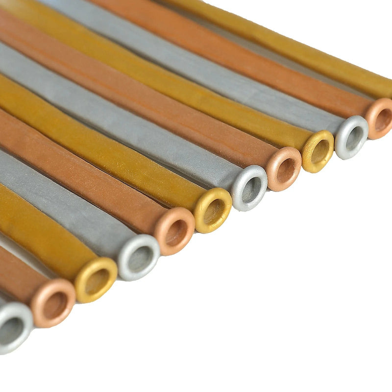 50 pcs 30" Long Modeling Twisting Metallic Latex Balloons