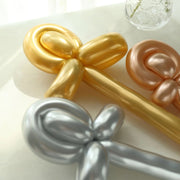 50 pcs 30" Long Modeling Twisting Metallic Latex Balloons