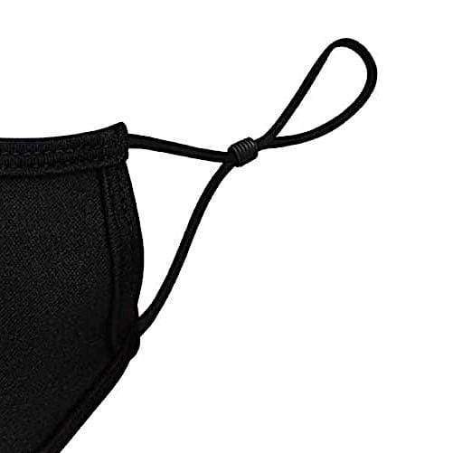 50 pcs Silicon Buckles Face Masks Earloop Adjuster Protective Covers - Black CARE_CLIP