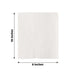50 Rectangle 9" x 10" Pre-cut Wax Paper Food Wrappers Basket Liners - White DSP_PPDOL_WAX02_10_WHT