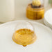 50 Round 3" Mini Cupcake Boxes with Dome Plastic Favor Holders - Gold and Clear PLTC_FIL_029R_GOLD