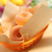 50 Square 12" Pre-cut Wax Paper Food Wrappers Basket Liners - Natural DSP_PPDOL_WAX01_12_NAT