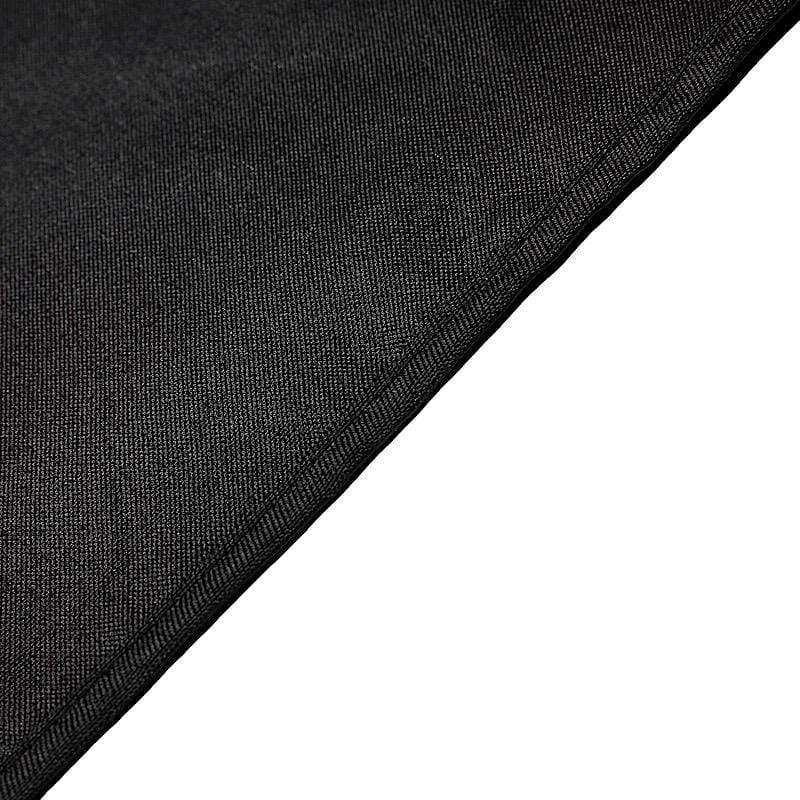 50" x 120" Polyester Rectangular Tablecloth - Black TAB_50120_BLK_POLY
