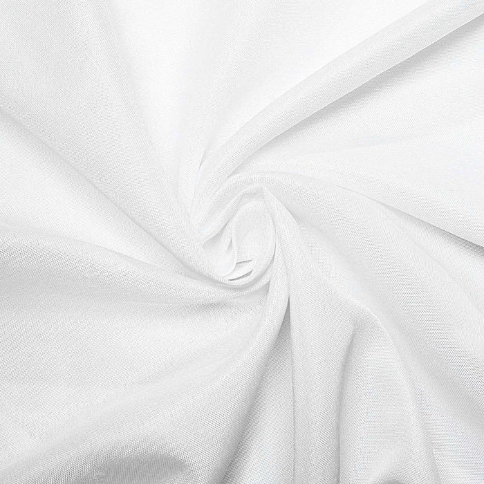 50" x 120" Polyester Rectangular Tablecloth - White TAB_50120_WHT