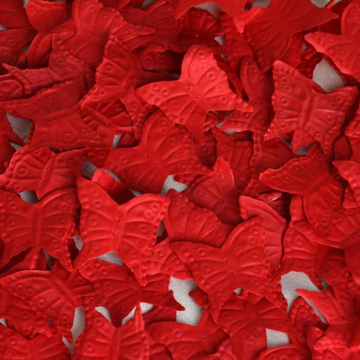 500 Silk Butterfly Petals - Red PET_BUT_RED
