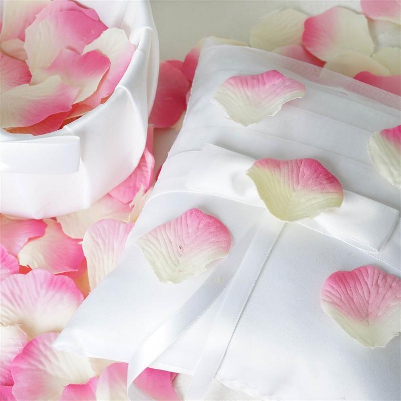 500 Silk Rose Petals Wedding Decorations