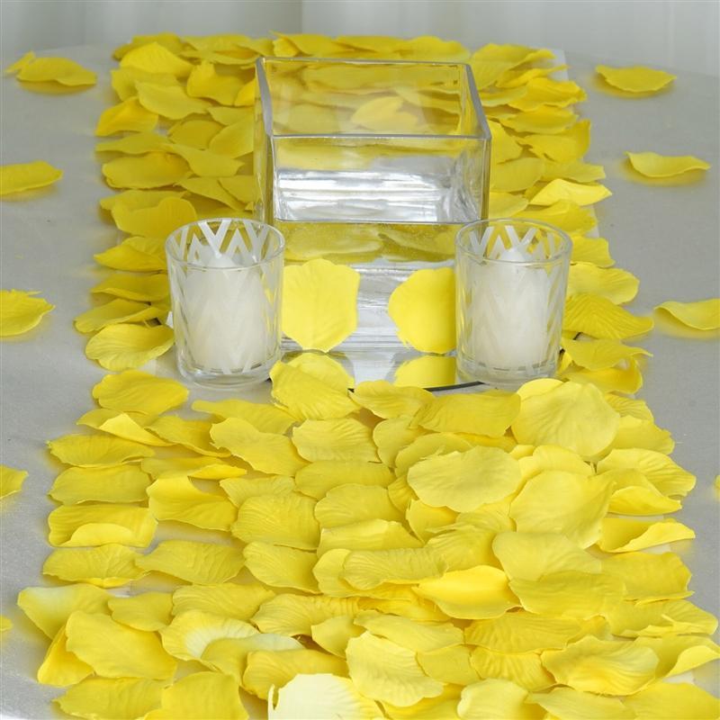 500 Silk Rose Petals Wedding Decorations