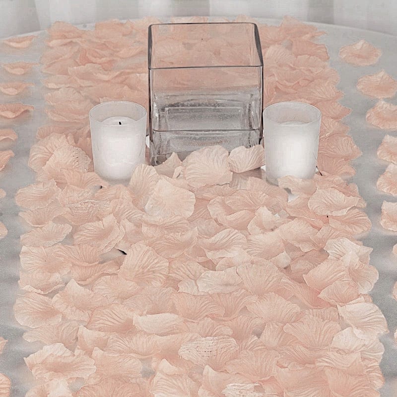 500 Silk Rose Petals Wedding Decorations