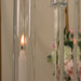 51" tall 5 Arm Crystal Glass Candelabra Taper Candle Holder - Clear CHDLR_CAND_030R_5A_CLR