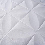 52 sq ft Diamond 3D Self Adhesive Foam Wall Panels - White WLL_FOAM02_WHT