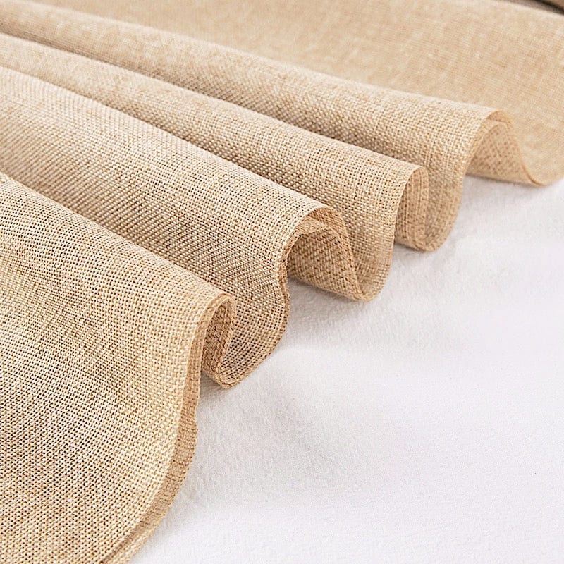 54" x 10 yards Faux Burlap Fabric Roll - Natural FAB_54JUTE03_NAT