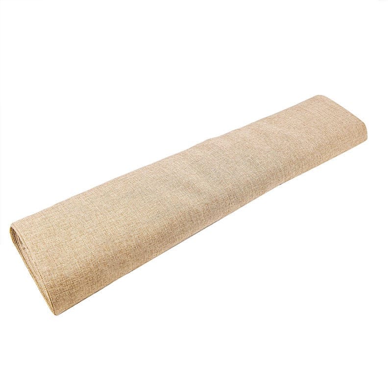 54" x 10 yards Faux Burlap Fabric Roll - Natural FAB_54JUTE03_NAT