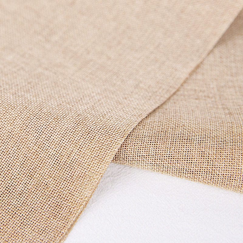 54" x 10 yards Faux Burlap Fabric Roll - Natural FAB_54JUTE03_NAT