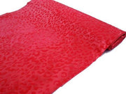 54" x 10 Yards Leopard Safari Print Fabric LEP_5410_RED_RED