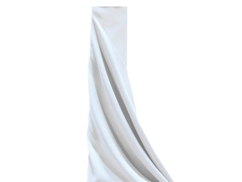 54" x 10 yards Polyester Fabric Bolt POLY_5410_WHT