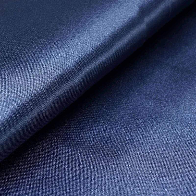54" x 10 yards Satin Fabric Bolt SATIN_54_NAVY