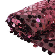 54" x 4 yards Mesh Fabric with Payette Sequins Fabric Bolt