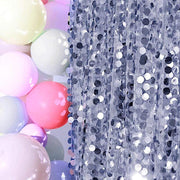 54" x 4 yards Mesh Fabric with Payette Sequins Fabric Bolt