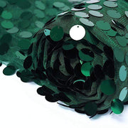 54" x 4 yards Mesh Fabric with Payette Sequins Fabric Bolt