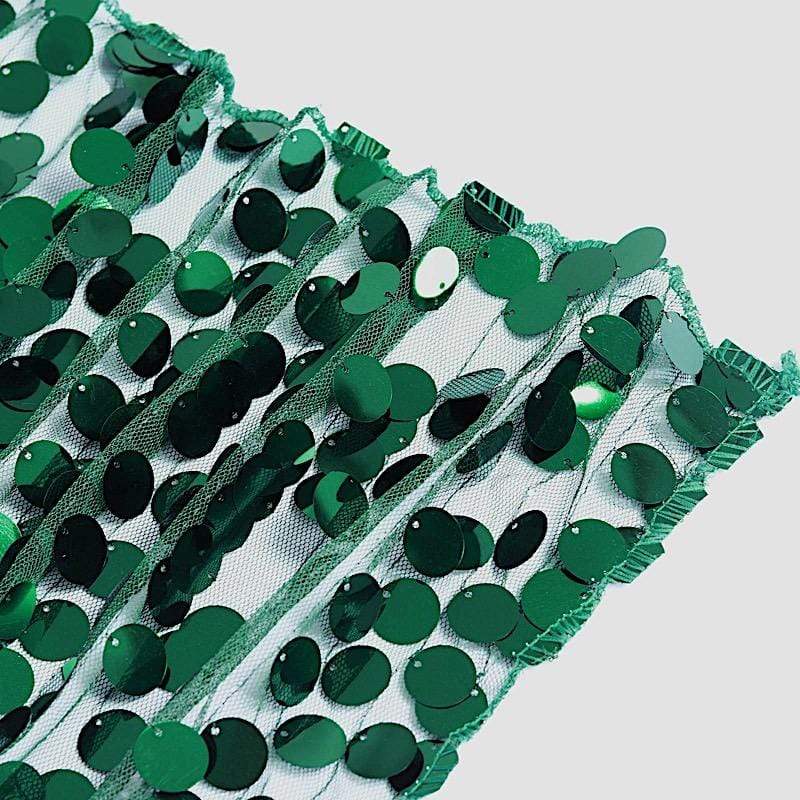 54" x 4 yards Mesh Fabric with Payette Sequins Fabric Bolt