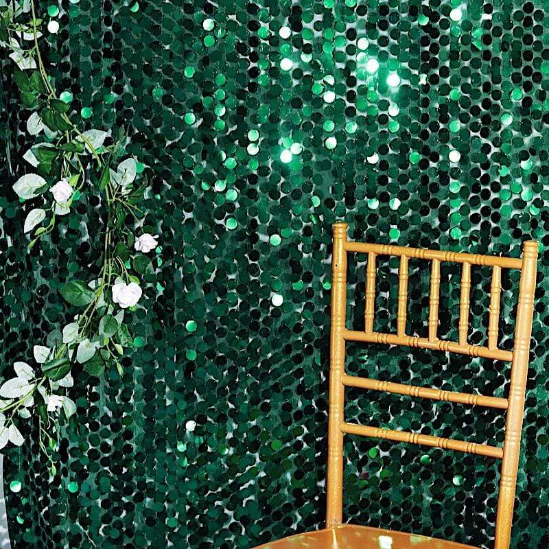 54" x 4 yards Mesh Fabric with Payette Sequins Fabric Bolt